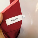 Second-Hand - Misha Ramira Burgundy Cut Out Maxi Dress Size M - SwapUp