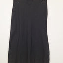 Second-Hand - Assorted Brands Classic Bias Cut Linen Midi Skirt Size 14 - SwapUp