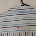 Second-Hand - David Lawrence Essential Shades of Blue Striped Shirt Size 12 - SwapUp