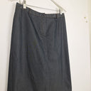 Second-Hand - Country Road Light Grey Denim Look Pencil Skirt Size 12 - SwapUp
