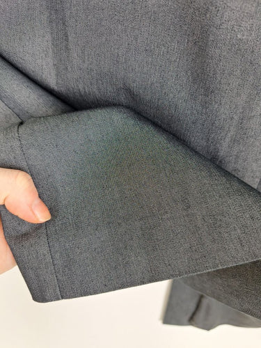 Second-Hand - Country Road Light Grey Denim Look Pencil Skirt Size 12 - SwapUp