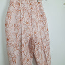 Second-Hand - Keepsake Baby Pink Entrance Jacquard Floral Pants Size XS - SwapUp