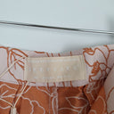 Second-Hand - Keepsake Baby Pink Entrance Jacquard Floral Pants Size XS - SwapUp