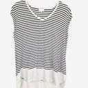 Second-Hand - Witchery Essential Striped V Neck Top Size XS - SwapUp