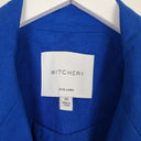 Second-Hand - Witchery Royal Blue Linen Blazer Size 10 - SwapUp