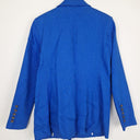 Second-Hand - Witchery Royal Blue Linen Blazer Size 10 - SwapUp