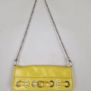 Second-Hand - Nine West Canary Yellow Eyelet Bag - SwapUp