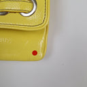 Second-Hand - Nine West Canary Yellow Eyelet Bag - SwapUp