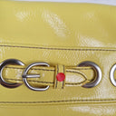 Second-Hand - Nine West Canary Yellow Eyelet Bag - SwapUp