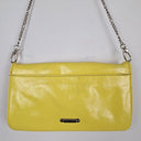 Second-Hand - Nine West Canary Yellow Eyelet Bag - SwapUp