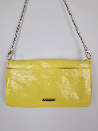 Second-Hand - Nine West Canary Yellow Eyelet Bag - SwapUp