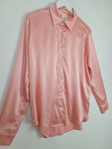 Second-Hand - 365 Days Luxe Satin Hustler Shirt Size S - SwapUp