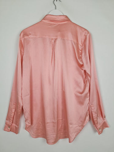 Second-Hand - 365 Days Luxe Satin Hustler Shirt Size S - SwapUp