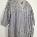 Second-Hand - Johnny Was Resort Embroidered Floral Swing Top Size XS - SwapUp
