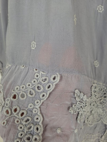 Second-Hand - Johnny Was Resort Embroidered Floral Swing Top Size XS - SwapUp