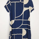 Second-Hand - Mister Zimi Colour Block Shift Mini Dress Size 10 - SwapUp