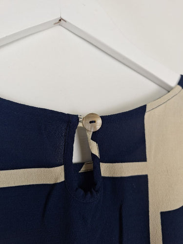 Second-Hand - Mister Zimi Colour Block Shift Mini Dress Size 10 - SwapUp