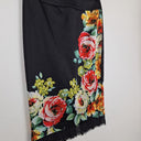Second-Hand - Review Lace Trimmed Floral Pencil Midi Skirt Size 8 - SwapUp
