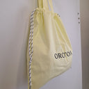 Second-Hand - Oroton Lemon Everyday Cotton Drawstring Bag - SwapUp