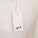 Second-Hand - Seed Whisper White Asymmetric Top Size XS - SwapUp