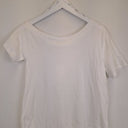Second-Hand - Seed Whisper White Asymmetric Top Size XS - SwapUp