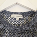 Second-Hand - Veronika Maine Soft Blue Ribbed Knit Sleeveless Top Size M - SwapUp
