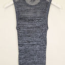 Second-Hand - Veronika Maine Soft Blue Ribbed Knit Sleeveless Top Size M - SwapUp