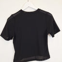 Second-Hand - Oxford Black Fine Mesh Baby T-shirt Size 6 - SwapUp