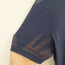 Second-Hand - Oxford Light Navy Fine Mesh Baby T-shirt Size 8 - SwapUp