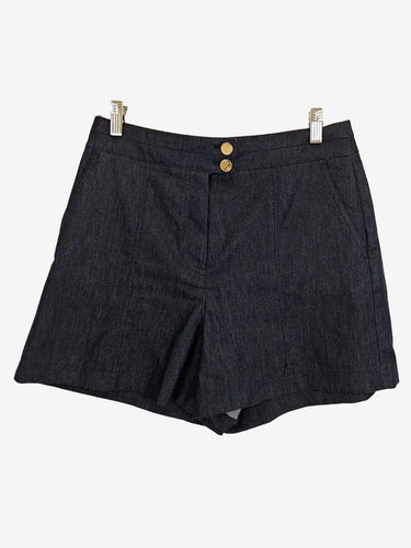 Marcs Smart Chambray High Waist Shorts Size 10