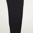 Second-Hand - Saba Black Ribbed Button Split Skirt Size M - SwapUp