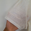 Second-Hand - Elka Collective Semi Sheer Classic Crew T-shirt Size 12 - SwapUp