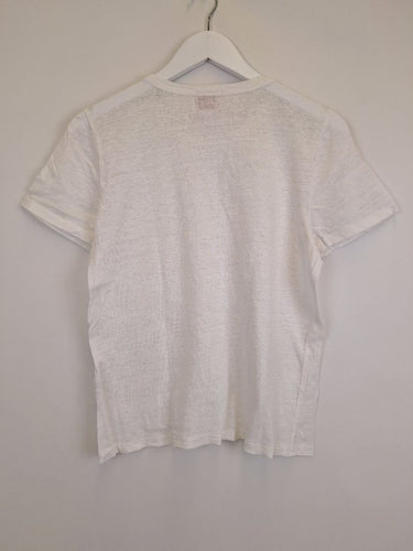 Second-Hand - Elka Collective Semi Sheer Classic Crew T-shirt Size 12 - SwapUp