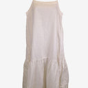 Second-Hand - Seed Holiday Charm Linen Drop Waist Midi Dress Size 10 - SwapUp