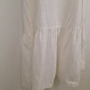 Second-Hand - Seed Holiday Charm Linen Drop Waist Midi Dress Size 10 - SwapUp