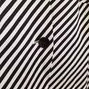 Second-Hand - Perri Cutten Zebra Stripe Silk Single Button Blazer Size 12 - SwapUp