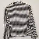 Second-Hand - Perri Cutten Zebra Stripe Silk Single Button Blazer Size 12 - SwapUp
