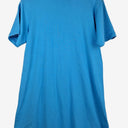 Second-Hand - COS Aqua Ribbed Collar T-Shirt Dress Size XS - SwapUp