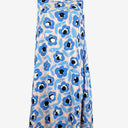 Second-Hand - Mister Zimi Blue Poppy A Line Mini Dress Size 6 - SwapUp