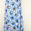 Second-Hand - Mister Zimi Blue Poppy A Line Mini Dress Size 6 - SwapUp