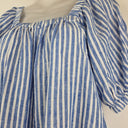 Second-Hand - Seed Nautical Stripe Linen Mini Dress Size 6 - SwapUp
