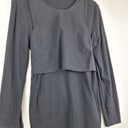 Second-Hand - COS Subversive Layered Washed Black Top Size S - SwapUp