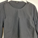 Second-Hand - COS Subversive Layered Washed Black Top Size S - SwapUp