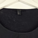 Second-Hand - COS Subversive Layered Washed Black Top Size S - SwapUp