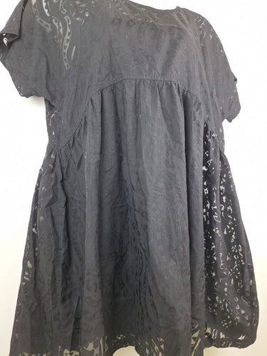 Second-Hand - Gorman Geometric Burnout Swing Dress Size L - SwapUp