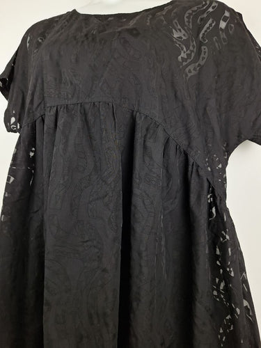 Second-Hand - Gorman Geometric Burnout Swing Dress Size L - SwapUp
