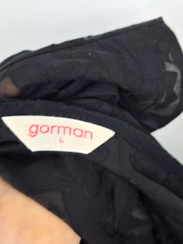 Second-Hand - Gorman Geometric Burnout Swing Dress Size L - SwapUp