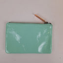 Second-Hand - Mimco Seafoam Metallic Branded Mini Wallet - SwapUp