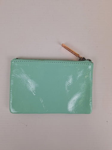 Second-Hand - Mimco Seafoam Metallic Branded Mini Wallet - SwapUp
