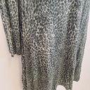 Second-Hand - Karen Kane Khaki Cheetah Jersey Mini Dress Size L - SwapUp